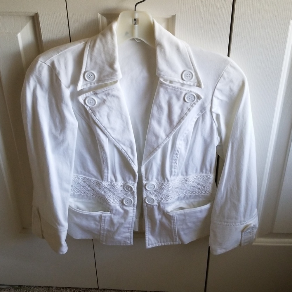 White jacket